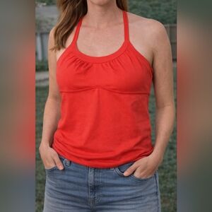 Lululemon Athletica Coral Halter Top